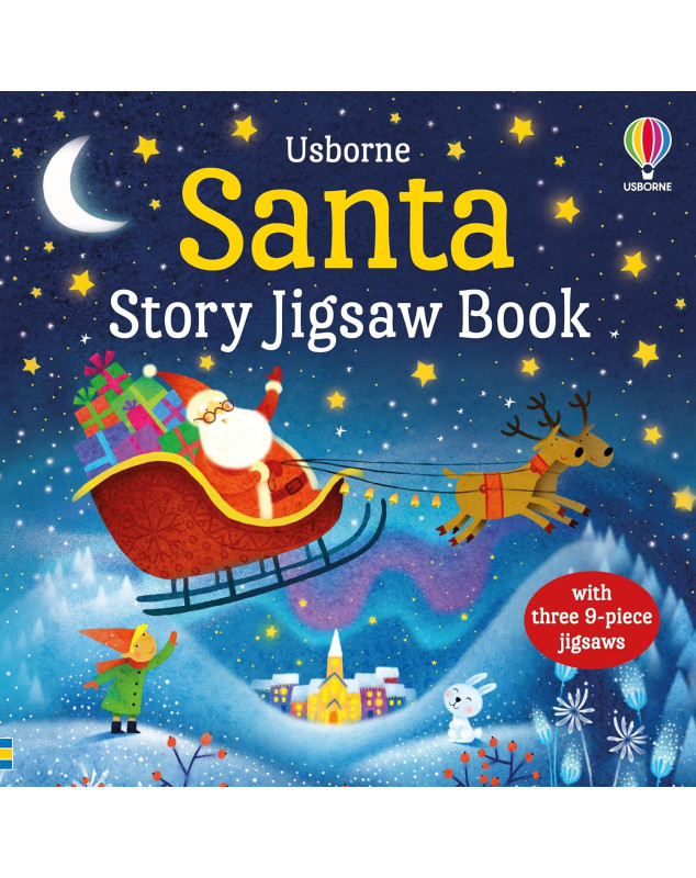 Usborne Santa Story Jigsaw Book