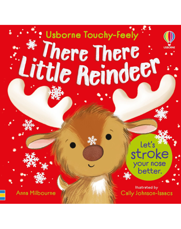 Usborne Touchy Feely : There There Little Reindeer