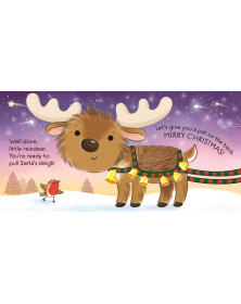 Usborne Touchy Feely : There There Little Reindeer