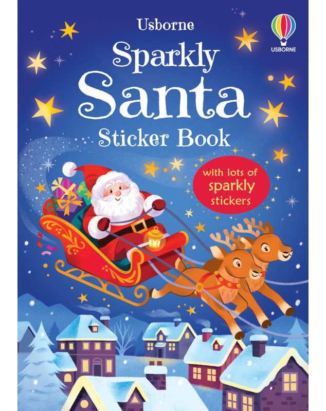 Usborne Sparkly Santa Sticker Book