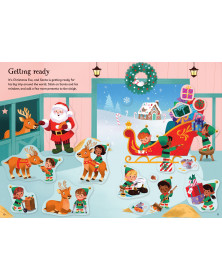 Usborne Sparkly Santa Sticker Book