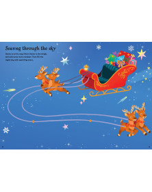 Usborne Sparkly Santa Sticker Book