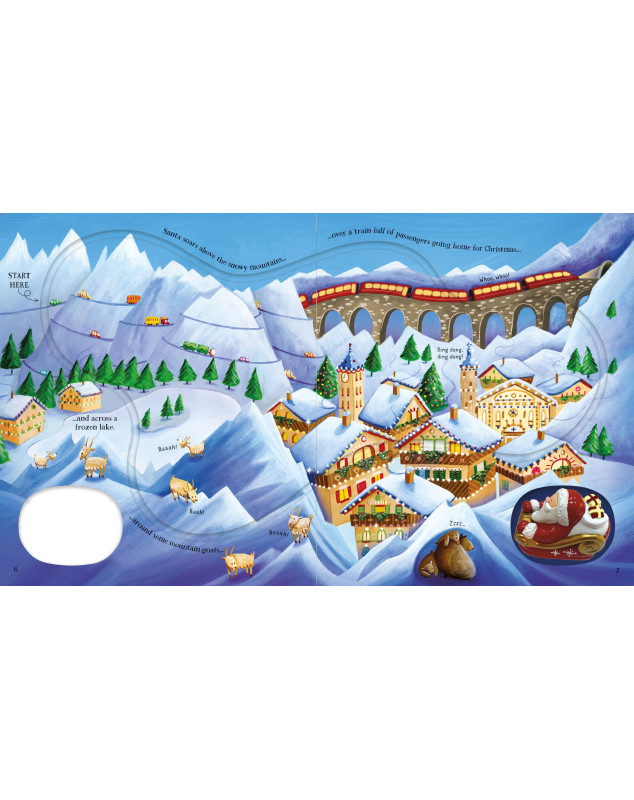 Usborne WindUp Santa's Sleigh