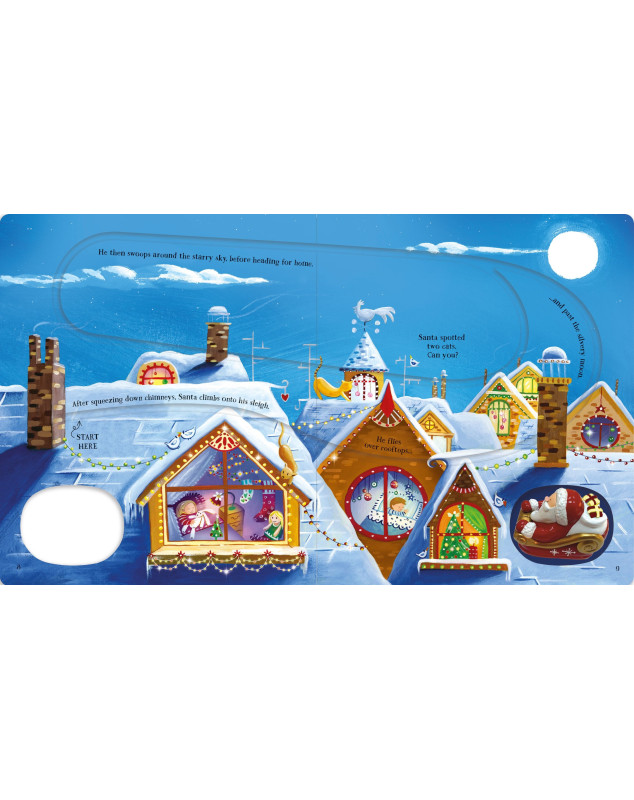 Usborne WindUp Santa's Sleigh