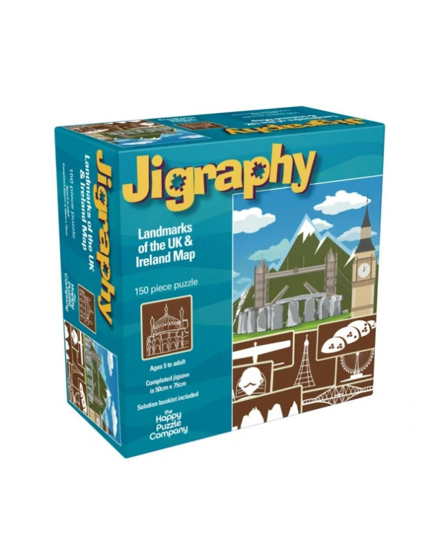 Jigraphy Landmarks Of The UK And Ireland Puzzle