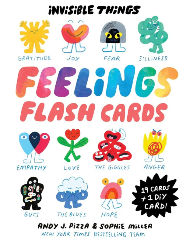 Invisible Things Feelings Flash Cards