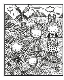 Usborne  Easter Bunnies Magic Painting Book