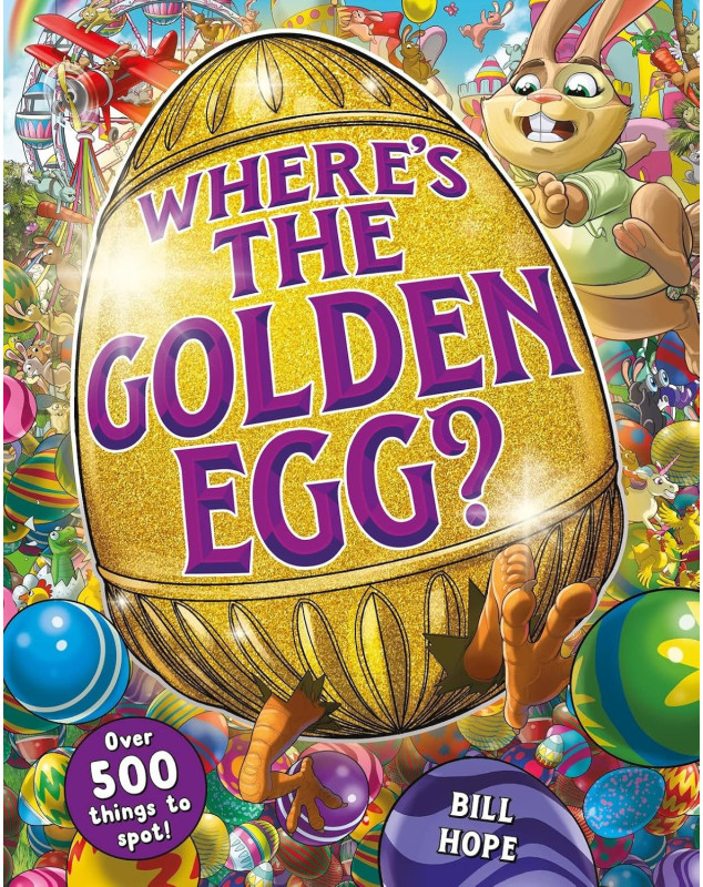 Where's the Golden Egg? A search and find book, over 500 things to spot!