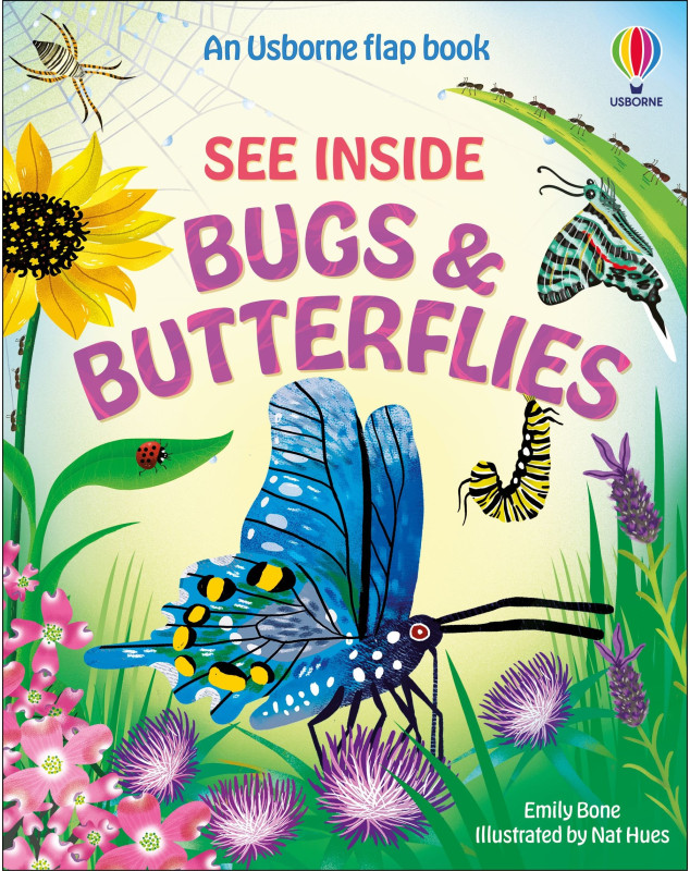 Usborne  See Inside Bugs and Butterflies