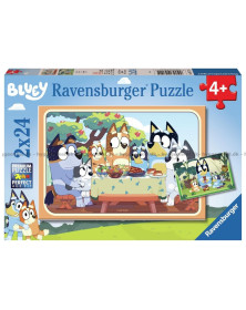 Puzzle Bluey 2x24 dílků