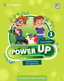 Power Up 1 Second Edition Activity Book with Digital Pack