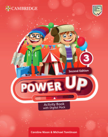 Power Up 3 Second Edition Activity Book with Digital Pack