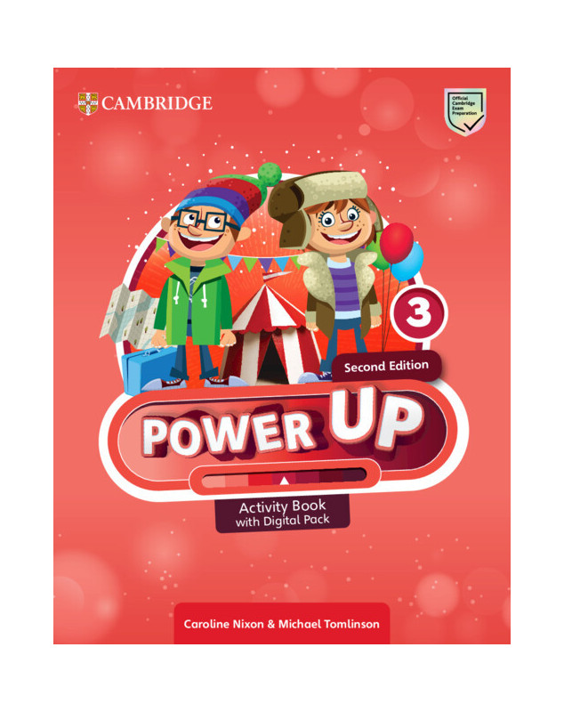Power Up 3 Second Edition Activity Book with Digital Pack