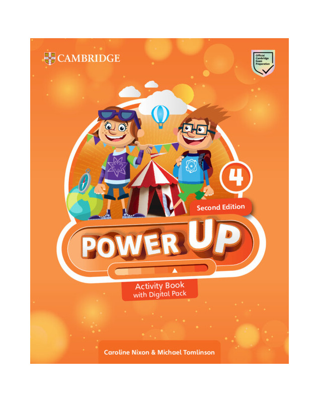 Power Up 4 Second Edition Activity Book with Digital Pack