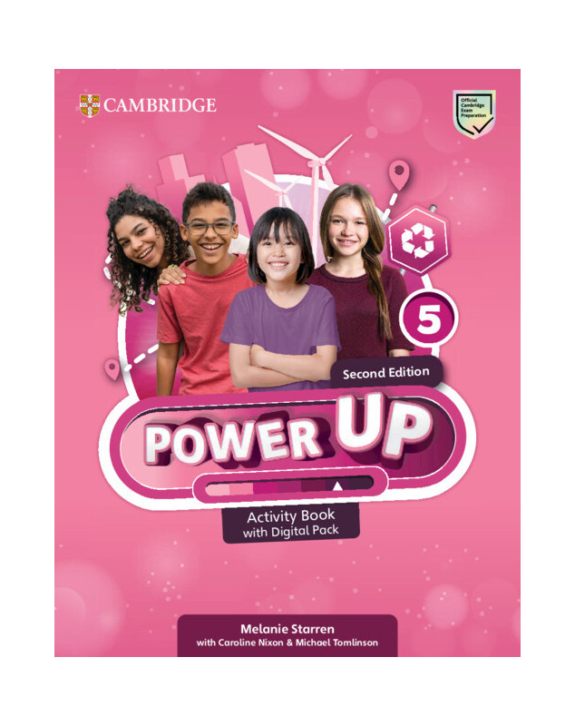 Power Up 5 Second Edition Activity Book with Digital Pack