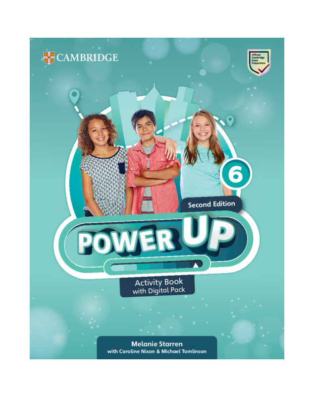Power Up 6 Second Edition Activity Book with Digital Pack