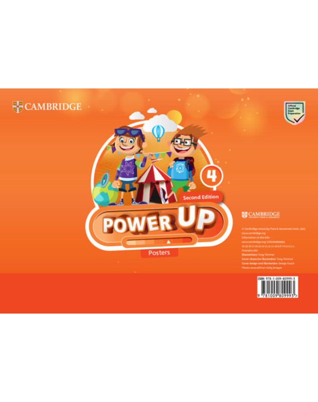 Power Up 4 Second Edition Posters