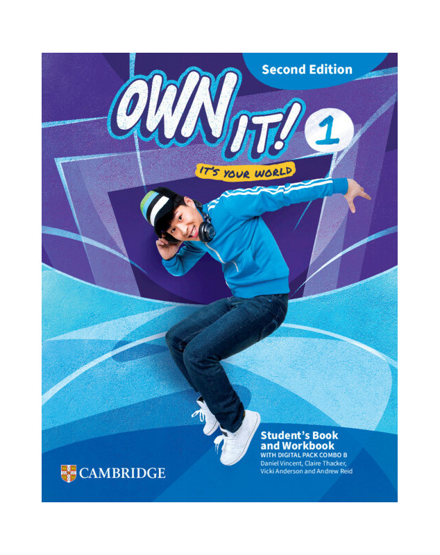 Own it! 1 Second Edition Student's Book and Workbook with Digital Pack Combo B