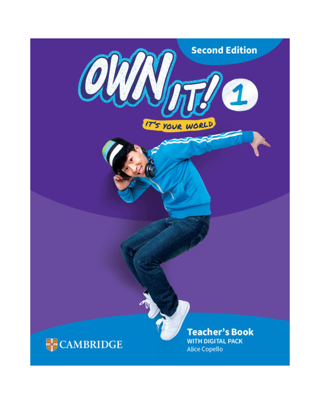 Own it! 1 Second Edition Teacher's Book with Digital Pack