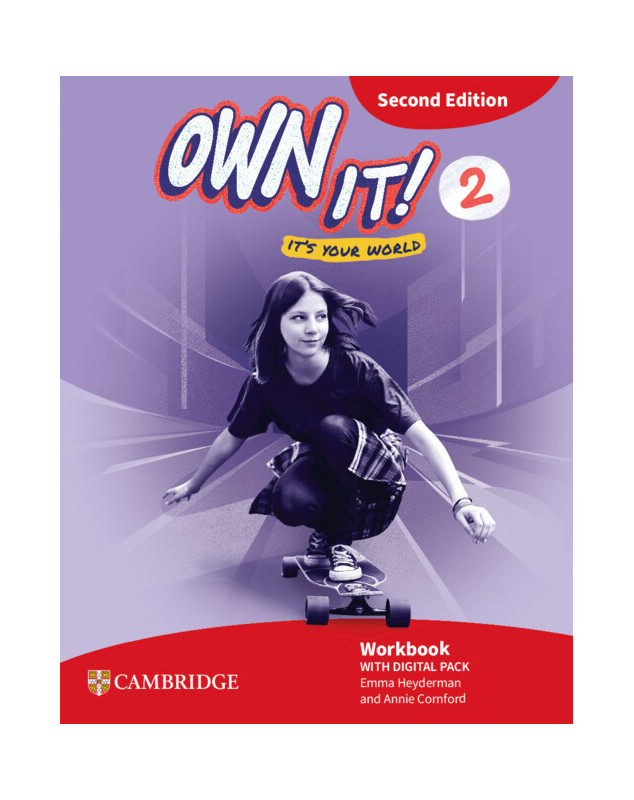 Own it! 2 Second Edition Workbook with Digital Pack