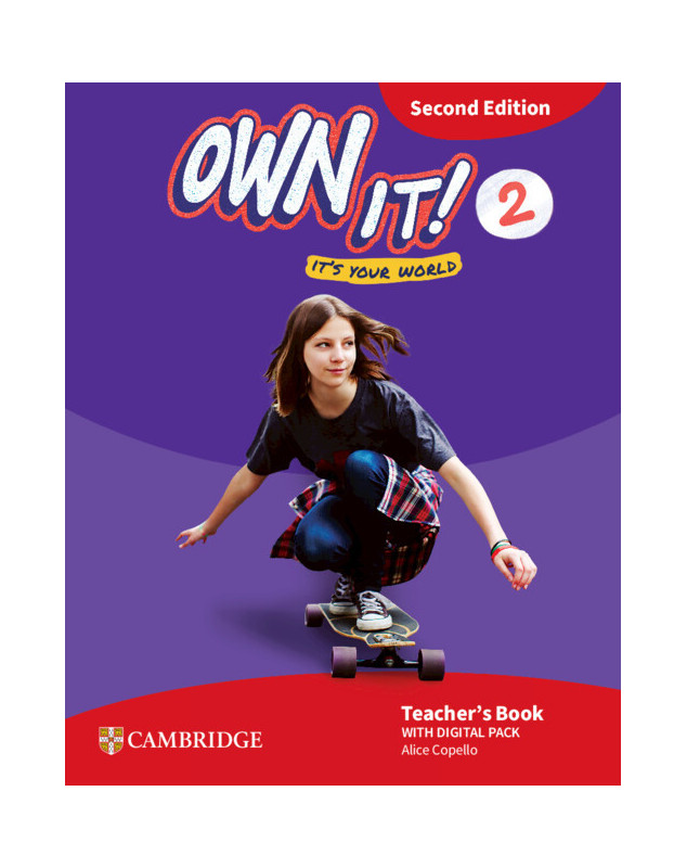 Own it! 2 Second Edition Teacher's Book with Digital Pack