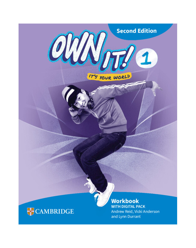 Own it! 1 Second Edition Workbook with Digital Pack