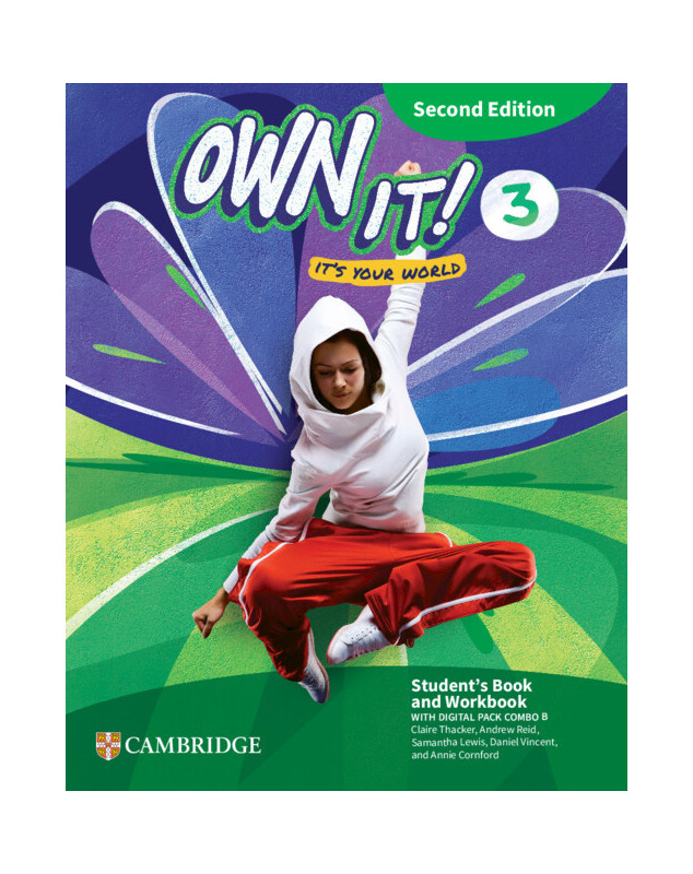 Own it! 3 Second Edition Student's Book and Workbook with Digital Pack Combo B
