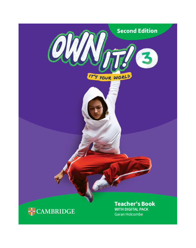 Own it! 3 Second Edition Teacher's Book with Digital Pack