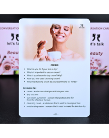 Conversation Cards - Let´s Talk - Beauty