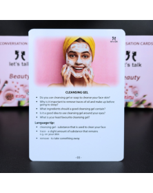 Conversation Cards - Let´s Talk - Beauty