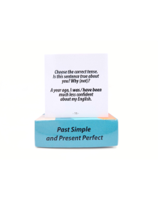 Conversation Cards - Let's talk grammar mini - PAST SIMPLE AND PRESENT PERFECT