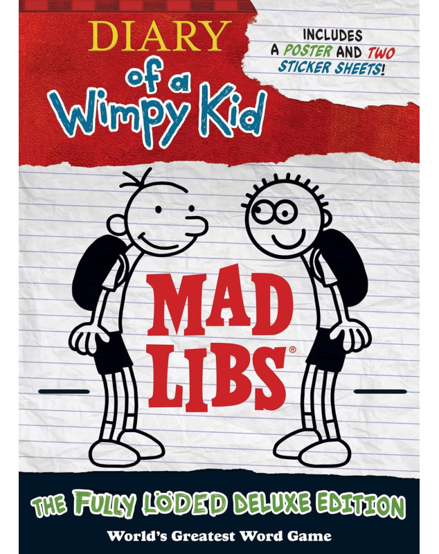 Diary of a Wimpy Kid Mad Libs  The Fully Löded Deluxe Edition