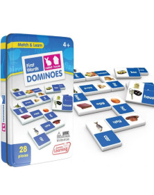 First Words Dominoes první slova s obrázky v angličtině