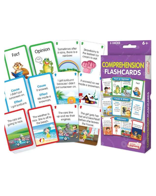 Comprehension flashcards