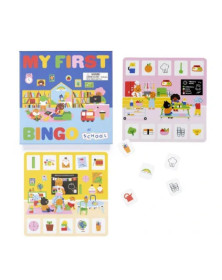 My First Bingo At School stolní hra v angličtině bingo ŠKOLA