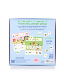 My First Bingo At School stolní hra v angličtině bingo ŠKOLA