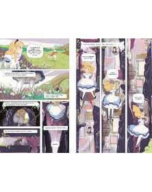 Usborne  Alice in Wonderland Graphic Novel