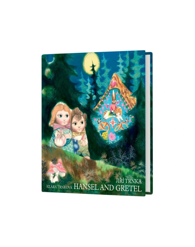 Hansel and Gretel / Perníková chaloupka - anglicky (prostorové leporeolo s loutkami)