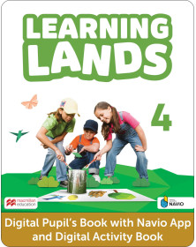 Learning Lands 4 Digital Pupil's Book with Digital Activity Book and Navio App