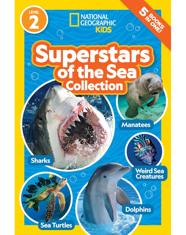 Superstars of the Sea Collection (National Geographic Kids Readers, Level 2)