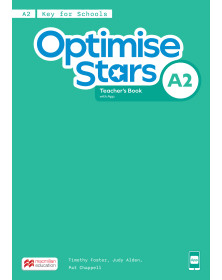 Optimise Stars A2 Teacher's Book with App