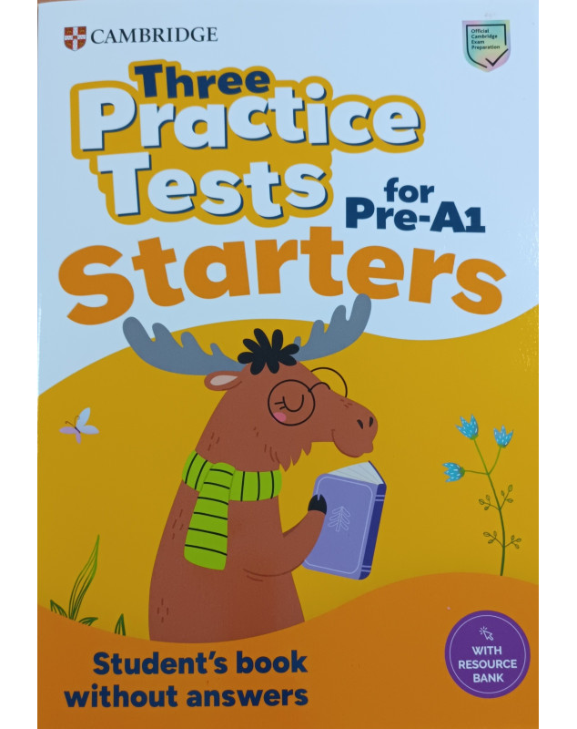 Three Practice Tests for Cambridge YLE Pre-A1 Starters Student's Book without Answers with Audio