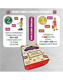 Fun card English Present si