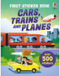 First Sticker Book Cars, Trains and Planes