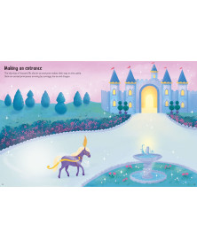 Usborne  First Sticker Book Sparkly Princesses