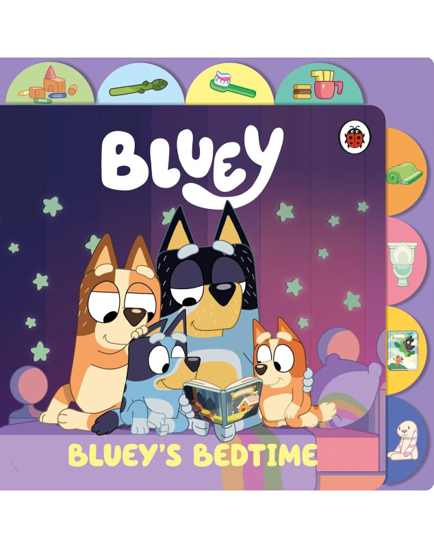 Bluey: Bluey’s Bedtime: Tabbed Board Book
