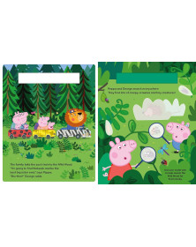 Peppa Pig: Peppa’s Zoo Day: A Magic Painting Book