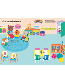 Usborne Little friends  First Day at School Sticker Book