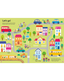 Usborne Little friends  First Day at School Sticker Book