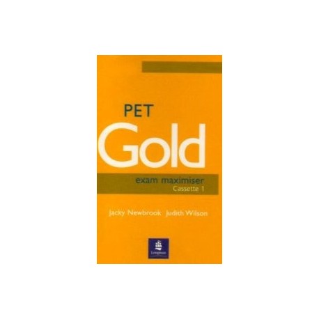 PET Gold Exam Maximiser Audio Cassettes PET Gold Exam Maximiser Audio Cassettes
